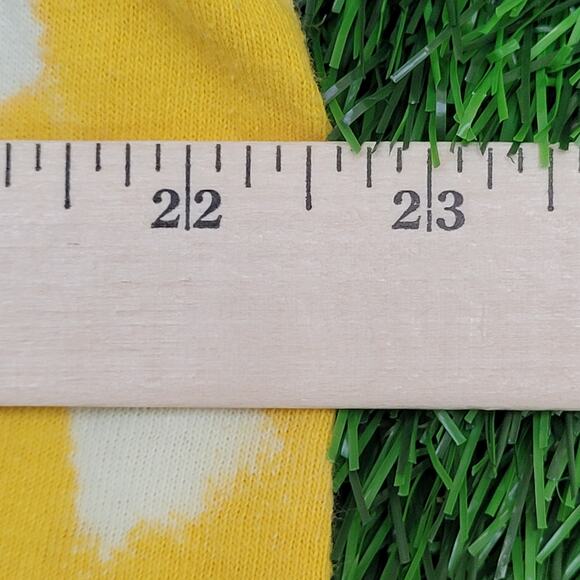 Pink-Floyd Cropped Shirt Womens Large 22x17 Yellow White - Picture 6 of 11